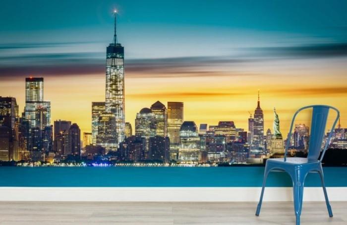 vägg-klistermärken-new-york-manhattan-jätte-vägg-affisch