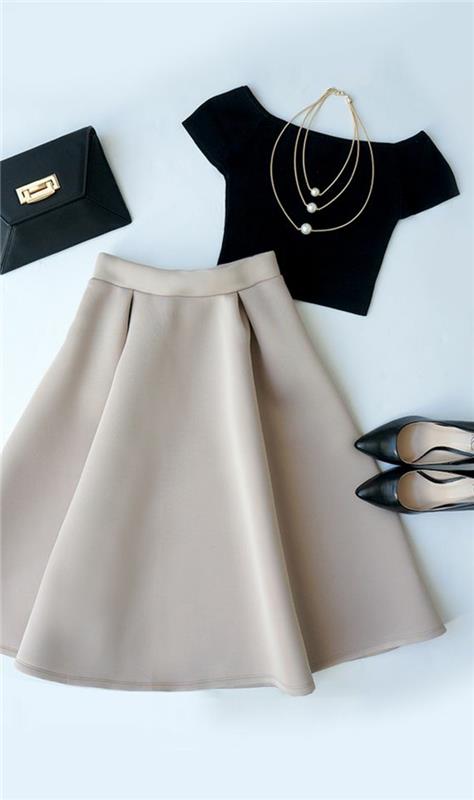 امرأة جميلة الزي فستان صيفي أنيق كيف تلبس أزياء OOTD