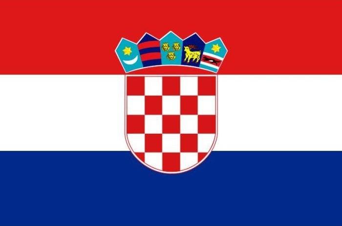 flagga kroatien sockermyror zagreb