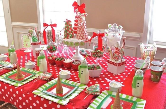 vynikajúce-dekor-narodeniny-urobte-dekorácie-sami-červeno-zelene