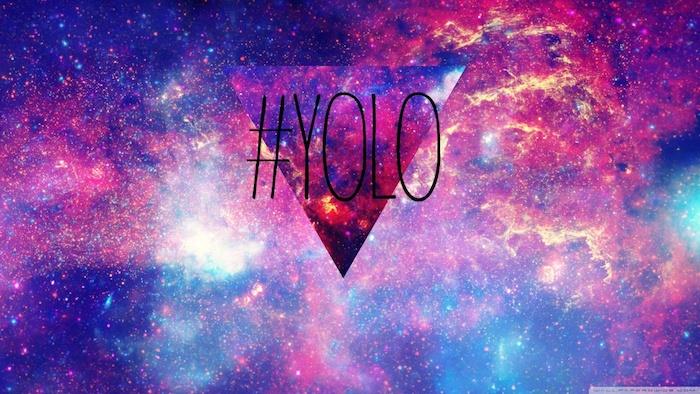 Lås skärm tapet för flicka rolig bild idé i yolo galax pyramid swag bild