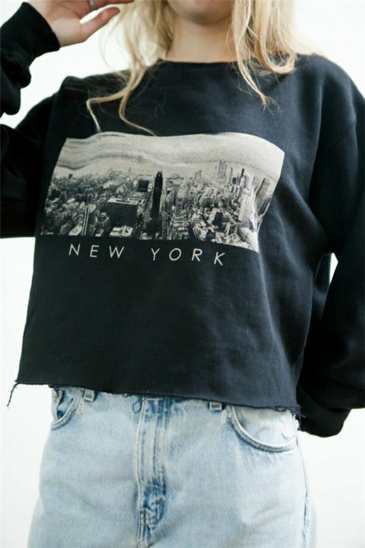 tröja-kvinna-new-york-mode-tröja-blond-tjej
