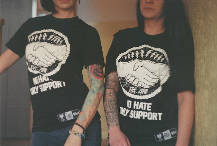 No Hat, Only Support t-shirt från Wolfpack Clothing street wear slovakia