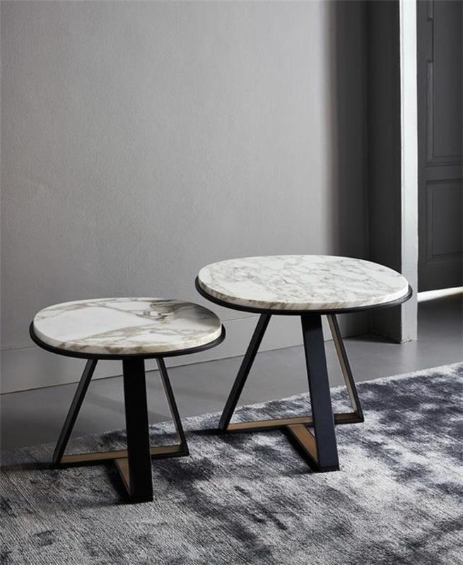 marmor-och-metall-sida-soffbord-arrangemang-av-flera-bord