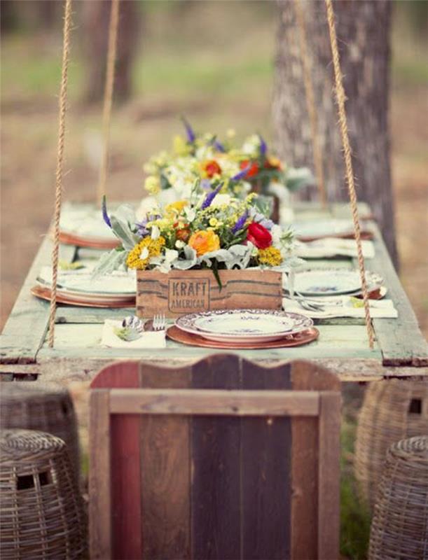 picknick-bord-set-massivt trä-bord-trädgård-innergård-trä-trädgård-bord