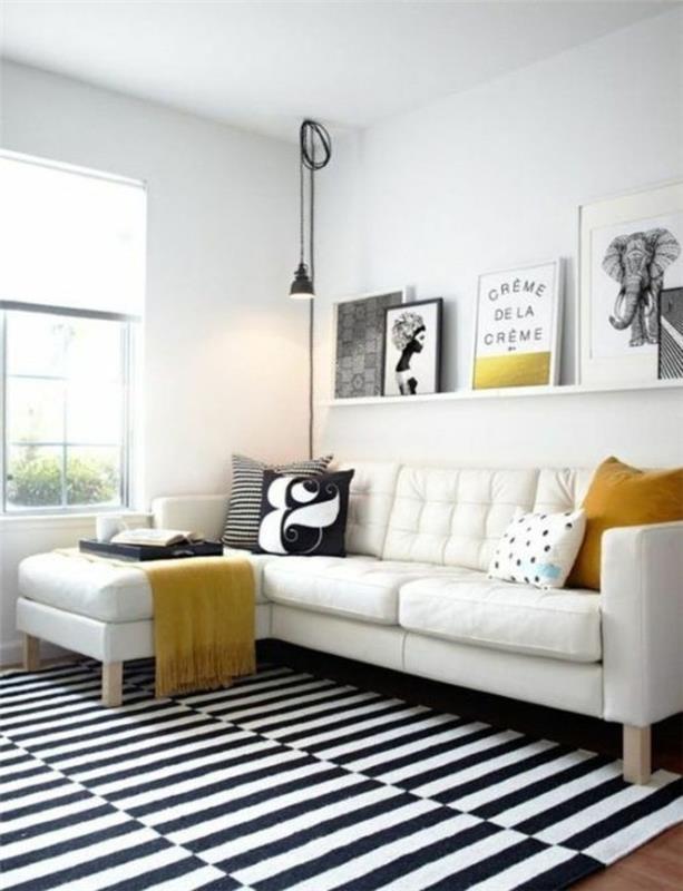 moderna mattor-en-färgade-matta-i-svart-vitt