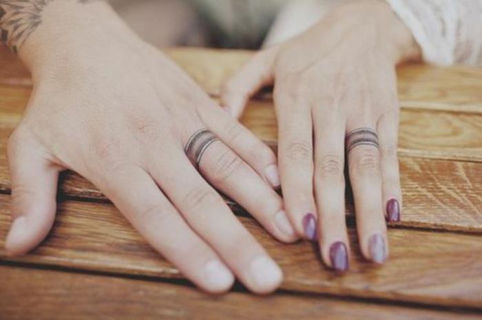 tetovanie svadobného prsteňa na zvečnenie lásky