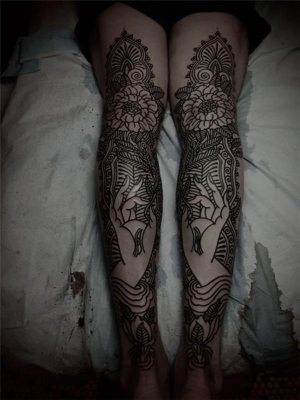 tetovanie nôh žena tetovanie nohy tetovanie