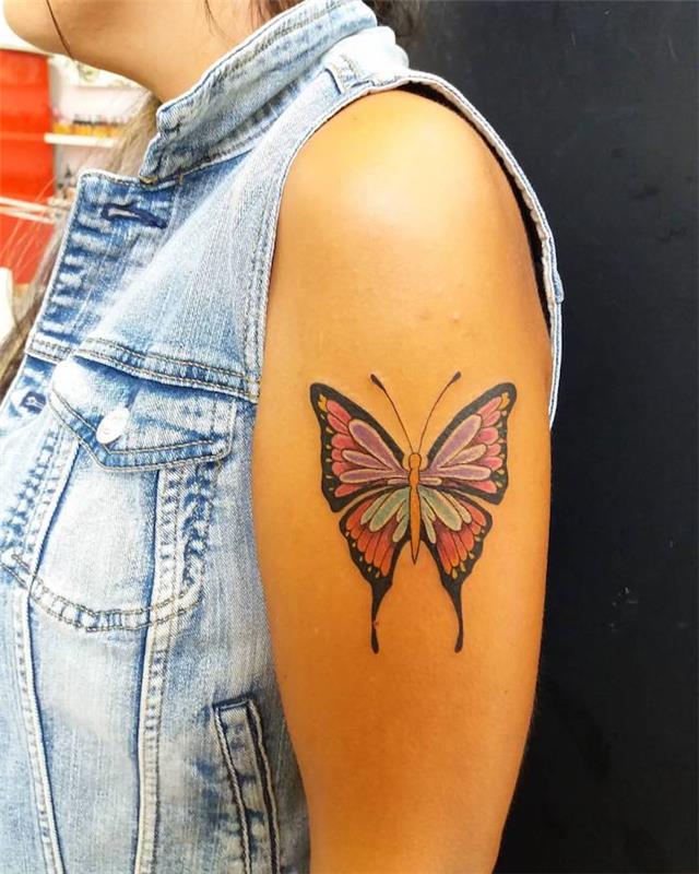 nápad na tetovanie, šablóna saka bez rukávov, tetovanie na ruke, tetovanie pre ženy