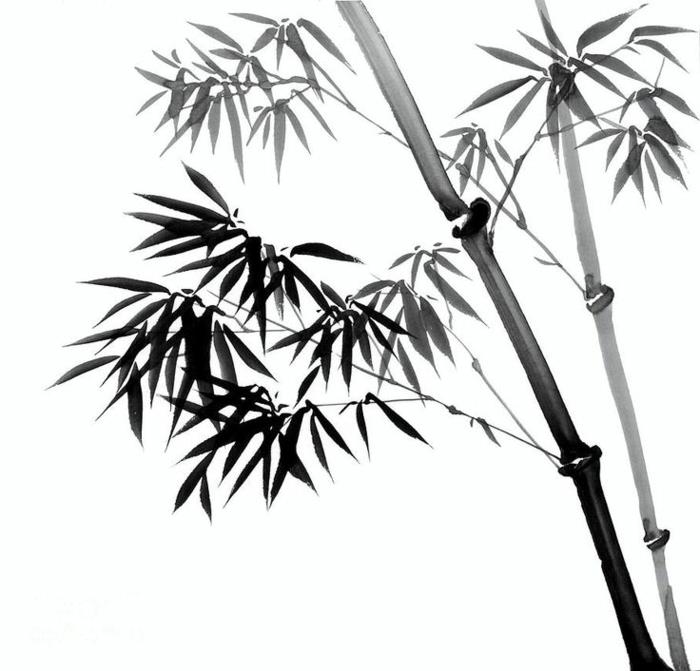 Svartvit hästritningsbild svartvit fantasiteckning asiatiska växter