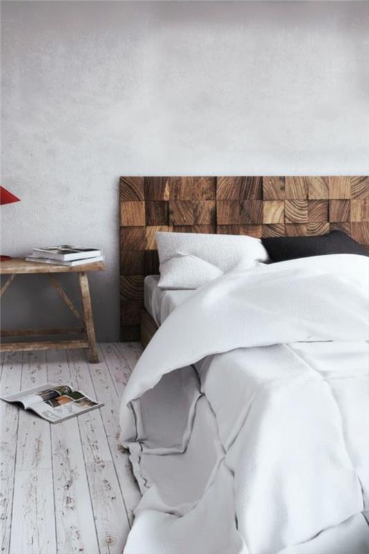 لوح رأس-تصميم-بالغ-أرض-خشب-أرضية-رمادي-فاتح-رمادي-غطاء سرير
