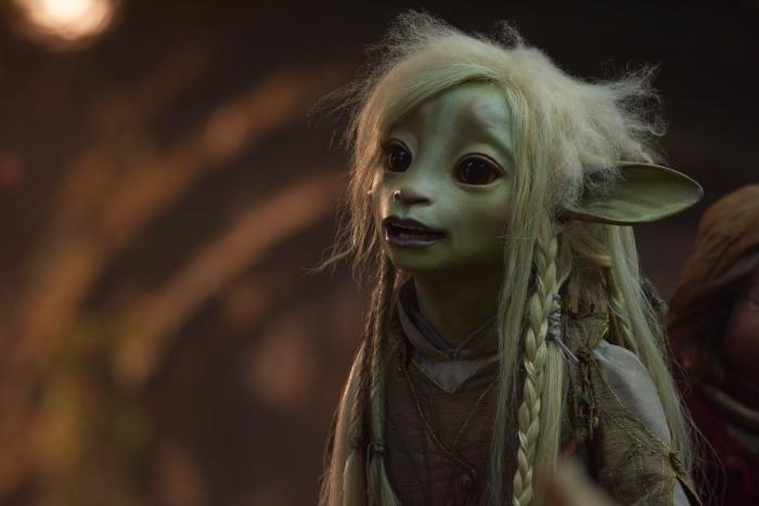 Netflix fantasy -karaktärsbild, Jim Hensons Gelfling Deet -foto, Netflix -karaktär från 2019