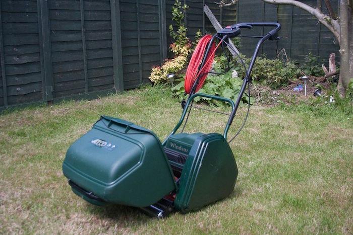 windsor-elektrisk gräsklippare