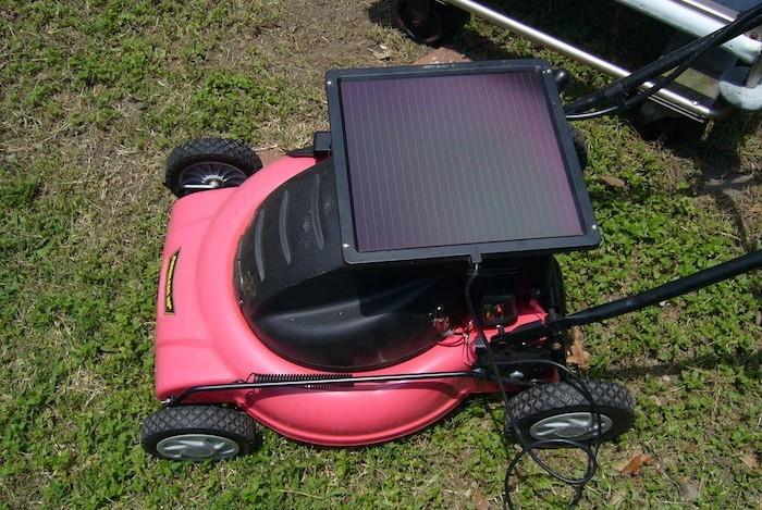 DIY-Electric-Solar-Gräsklippare