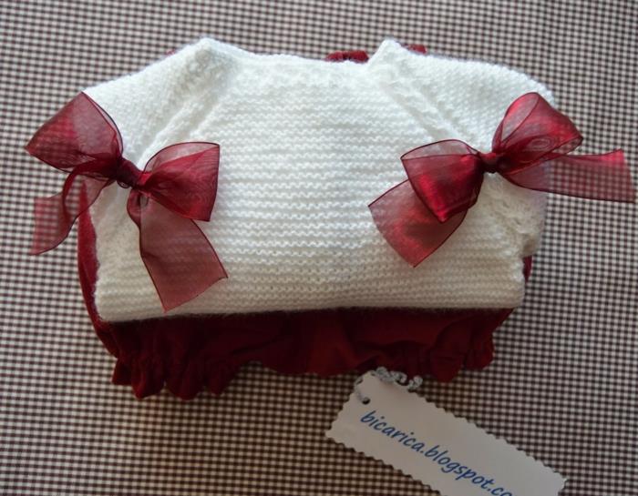 darček pre budúcu mamičku, odev z bielej sieťoviny s bordovými organzovými stužkami, box pre budúcu mamičku, dievčatko
