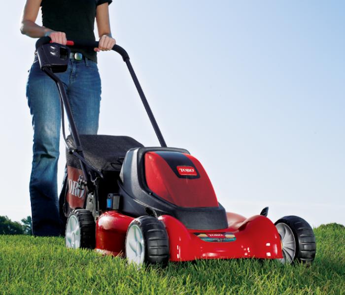 toro-elektrisk gräsklippare