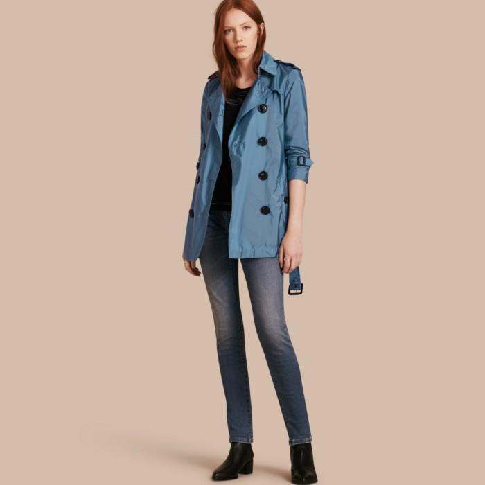 Burberry-mini-sky-blue-woman-trench-coat