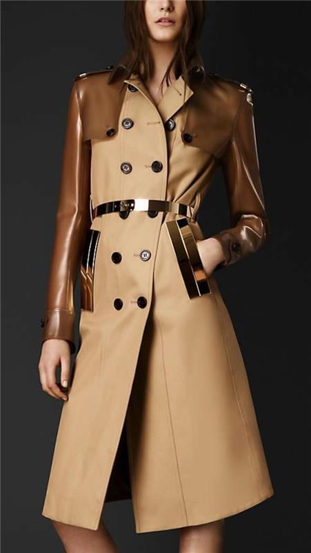 kvinna-trench-coat-i-gabardin-och-gummi-i-brun