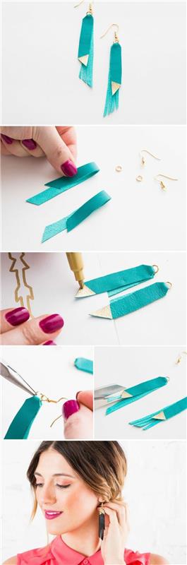 تعليمي-to-make-a-pendant-earring-in-leather-project-diy-jewel