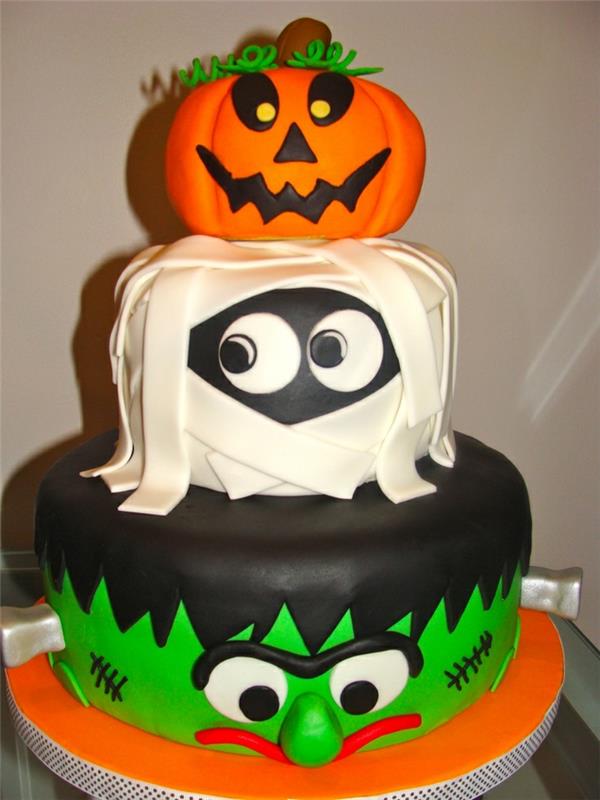 en-tårta-för-halloween-fantom-pumpa-halloween-tårta-dekoration