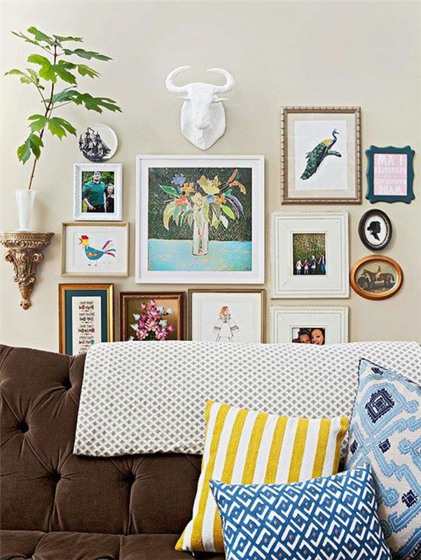 en-ganska-av-de-decration-hur-att-dekorera-ditt-vardagsrum-med-en-brun-soffa-målade-väggmålningar