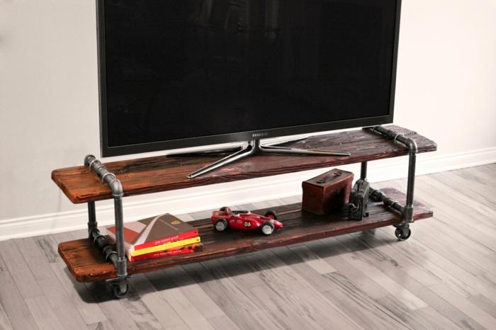 industriell stil-möbler-för-den-snygga-TV