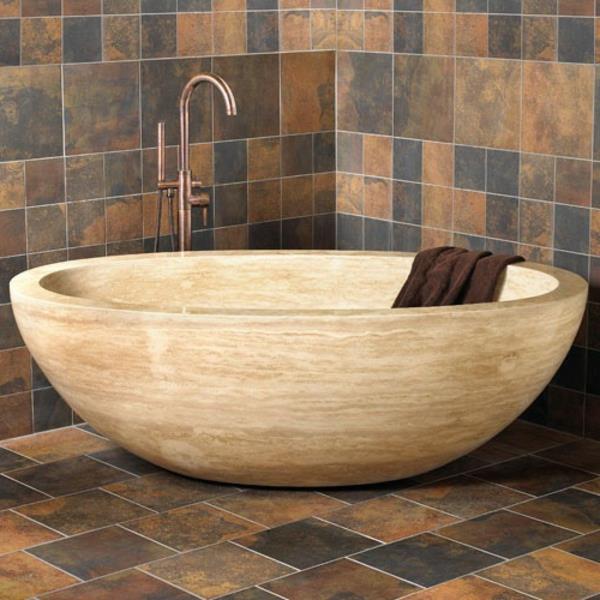 حوض الاستحمام بتصميم فريد من نوعه للحمام الخاص بك