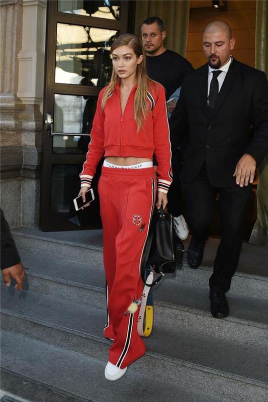 Swag kläder för kvinnor swag klänning för tonåring stil sportkläder kvinna röd