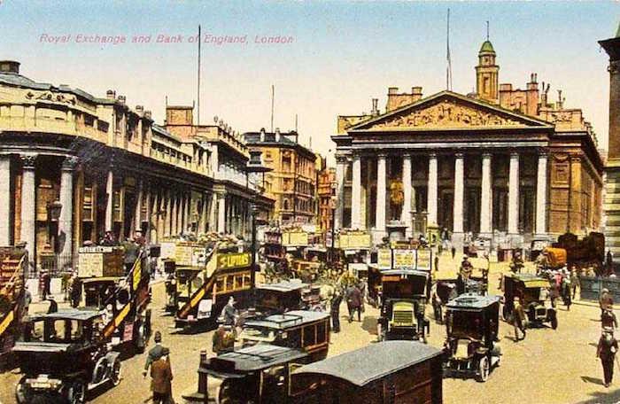 gammalt vykort vintage vykort london england