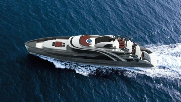 luxusná jachta na predaj-jedinečný-vonkajší-dizajn