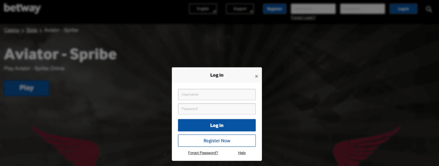 aviator-betway-login